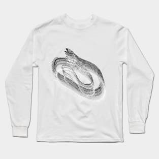 Snake skeleton / WHITE / Long Sleeve T-Shirt